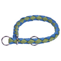 Produktbild von Nobby Hundehalsband Corda aus Nylon grün-blau S-M 35-41 cm