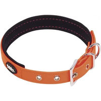 Produktbild von Nobby Hundehalsband Cover Neopren wasserdicht Neon Orange Größe L 45-55 cm