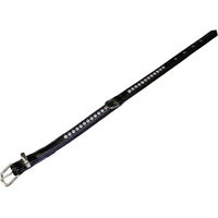 Produktbild von Nobby Hundehalsband Crystal Schwarz 27 cm