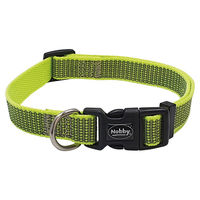 Produktbild von Nobby Hundehalsband Full Reflect Gelb Nylon Größe M-L