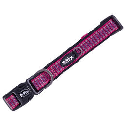 Nobby Hundehalsband Kalea aus Nylon Himbeere Grösse L 50-65 cm – Bild 1 von 3