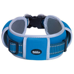 Produktbild von Nobby Hundehalsband Kalea aus Nylon in Hellblau Größe S-M - 1 Stk.
