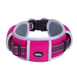 Produktbild von Nobby Hundehalsband Kalea Himbeere Rosa Nylon Größe L 40-68 cm