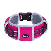 Produktbild von Nobby Hundehalsband Kalea Himbeere Rosa Nylon Größe L 40-68 cm
