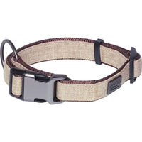 Produktbild von Nobby Hundehalsband Linen Deluxe Braun 45-65 cm - 1 Stk.