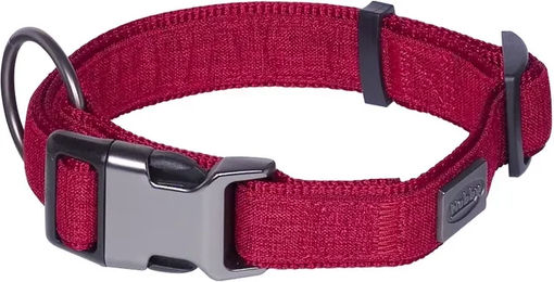 Nobby Hundehalsband Linen Deluxe Rot Nylon 40-55 cm – Bild 1 von 5