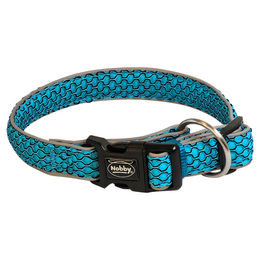Nobby Hundehalsband Mesh Air aus Nylon hellblau Größe S-M 25 mm 30-45 cm – Bild 1 von 4