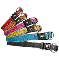 Produktbild von Nobby Hundehalsband Mesh Air Gelb Nylon Größe L-XL 32 mm 50-65 cm