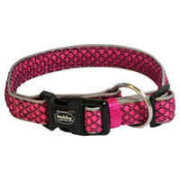 Produktbild von Nobby Hundehalsband Mesh Air Himbeere Größe M-L 32 mm Breite 40-55 cm Umfang