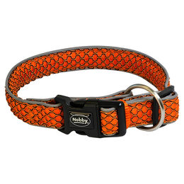 Nobby Hundehalsband Mesh Air Nylon Orange Größe M-L 32 mm 40-55 cm – Bild 1 von 3