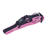Produktbild von Nobby Hundehalsband Mesh Preno aus Nylon in Rosa Grösse L 20-30 cm