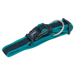 Nobby Hundehalsband Mesh Preno aus Nylon in Türkis Grösse L 45-65 cm – Bild 1 von 4
