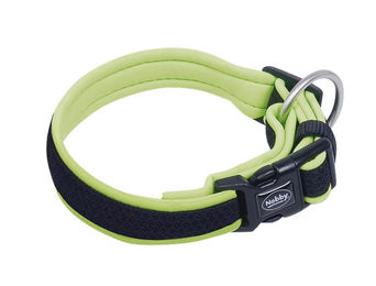 Nobby Hundehalsband Mesh Preno Nylon Gelb Größe L 25-35 cm – Bild 1 von 2