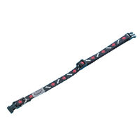 Produktbild von Nobby Hundehalsband Mini für Welpen aus Nylon Schwarz L 20-35 cm