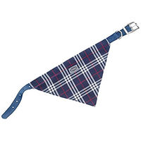 Produktbild von Nobby Hundehalsband mit Bandana aus Nylon in Blau Größe L