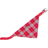 Produktbild von Nobby Hundehalsband mit Bandana aus Nylon in Rot Grösse L 57 cm