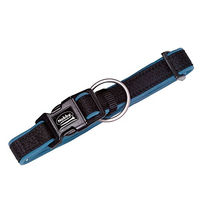 Produktbild von Nobby Hundehalsband Nylon Pet Mesh Preno Blau Größe L 25-35 cm