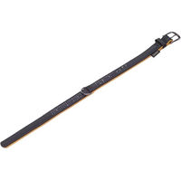 Produktbild von Nobby Hundehalsband Pacific Deluxe dreireihig aus Leder orange Größe L 50-58cm - 1 Stk.