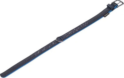 Produktbild von Nobby Hundehalsband Pacific Deluxe dreireihig Leder türkis Größe L 60cm