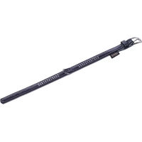 Produktbild von Nobby Hundehalsband Pacific Deluxe zweireihig grau Leder Größe L - 1 Stk.