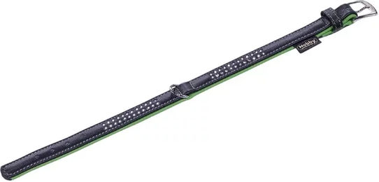 Produktbild von Nobby Hundehalsband Pacific Deluxe zweireihig grün Größe L
