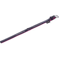 Produktbild von Nobby Hundehalsband Pacific Deluxe zweireihig Leder Fuchsia Größe L - 1 Stk.