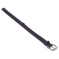 Produktbild von Nobby Hundehalsband Pacific Leder Rosa Schwarz