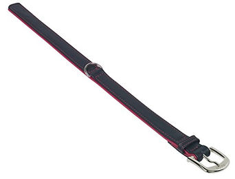 Produktbild von Nobby Hundehalsband Pacific Leder Rot 27 cm - 1 Stk.