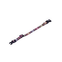 Produktbild von Nobby Hundehalsband Paw aus Nylon für Welpen und kleine Hunde Grösse L 13-20 cm