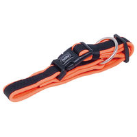Produktbild von Nobby Hundehalsband Pet Mesh Preno Nylon Orange Schwarz Grösse L 40-55 cm