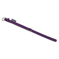 Produktbild von Nobby Hundehalsband Pet South aus Leder lila 38-44 cm - 1 Stk.