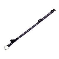 Produktbild von Nobby Hundehalsband Soft Bone aus Nylon in Grau Schwarz Länge 50-65 cm Breite 25 mm