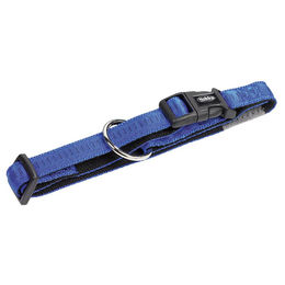 Nobby Hundehalsband Soft Grip aus Nylon in Blau Grösse L 30-45 cm – Bild 1 von 3