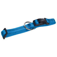 Produktbild von Nobby Hundehalsband Soft Grip aus Nylon in Blau Größe S-M