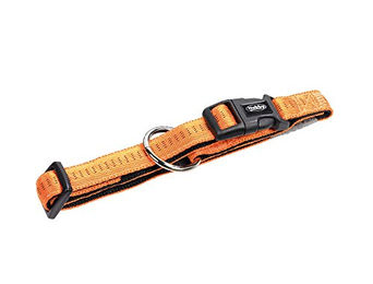 Nobby Hundehalsband Soft Grip aus Polyester Orange Größe L 25/35 cm 15 mm – Bild 1 von 4