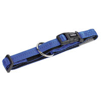 Produktbild von Nobby Hundehalsband Soft Grip Blau Nylon Grösse L 20-30 cm