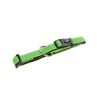 Produktbild von Nobby Hundehalsband Soft Grip Nylon hellgrün/braun Größe L 40-55 cm