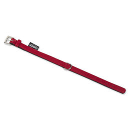 Produktbild von Nobby Hundehalsband South aus Leder in Rot 37 cm Länge - 1 Stk.