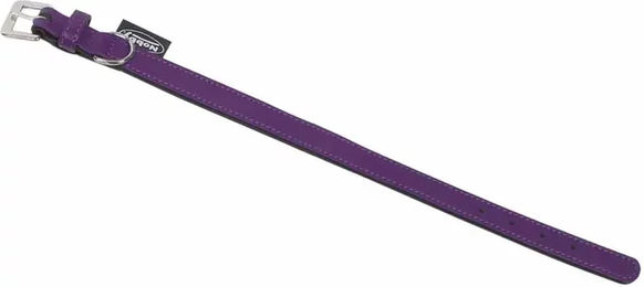 Produktbild von Nobby Hundehalsband South Leder Lila XS - 1 Stk.