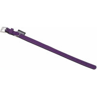 Produktbild von Nobby Hundehalsband South Leder Lila XS - 1 Stk.