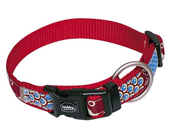 Produktbild von Nobby Hundehalsband Style aus Nylon in Rot Grösse L 35-55 cm