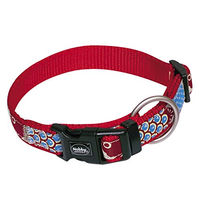 Produktbild von Nobby Hundehalsband Style aus Nylon in Rot Grösse L 35-55 cm