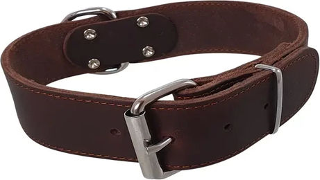 Nobby Hundehalsband Tabil aus Leder braun Größe XL – Bild 1 von 2