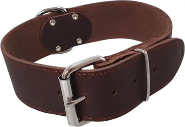 Nobby Hundehalsband Tabil aus Leder Braun Größe XL – Bild 1 von 2