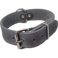 Produktbild von Nobby Hundehalsband Tabil aus Leder Grau Größe L