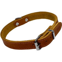 Produktbild von Nobby Hundehalsband Tabil aus Leder in Braun mit Verstellbarkeit 41 - 46 cm