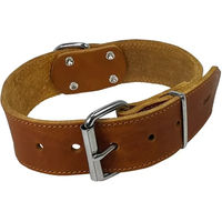 Produktbild von Nobby Hundehalsband Tabil aus Leder in Braun XL mit Verstellbarkeit 38-48 cm