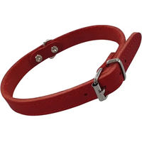 Produktbild von Nobby Hundehalsband Tabil aus Leder in Rot Größe S