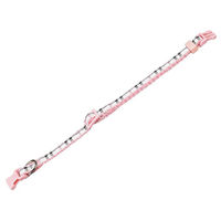 Produktbild von Nobby Hundehalsband Tartan Rosa für Welpen und kleine Hunde verstellbar 13-20 cm