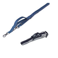 Produktbild von Nobby Hundehalsband und Leine Set aus Nylon in Blau Größe L-XL
